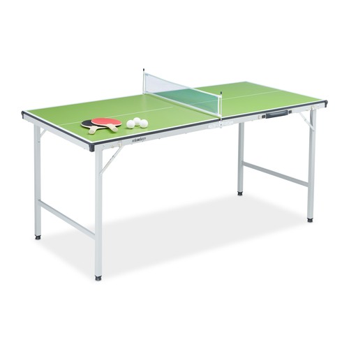 Tavolo pong con rete palline