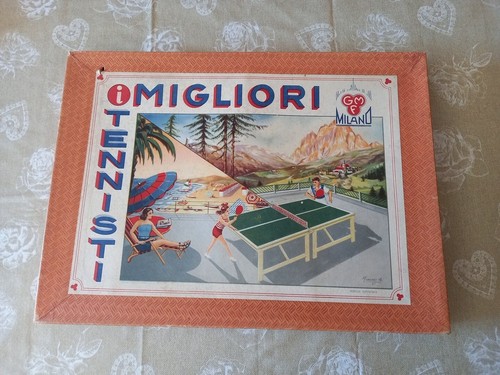 Gioco tavolo vintage ping - gioco, da